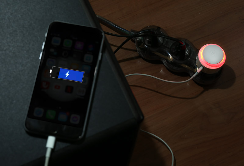 Ładowarka sieciowa USB z lampką nocną NOTTO - obrazek 13