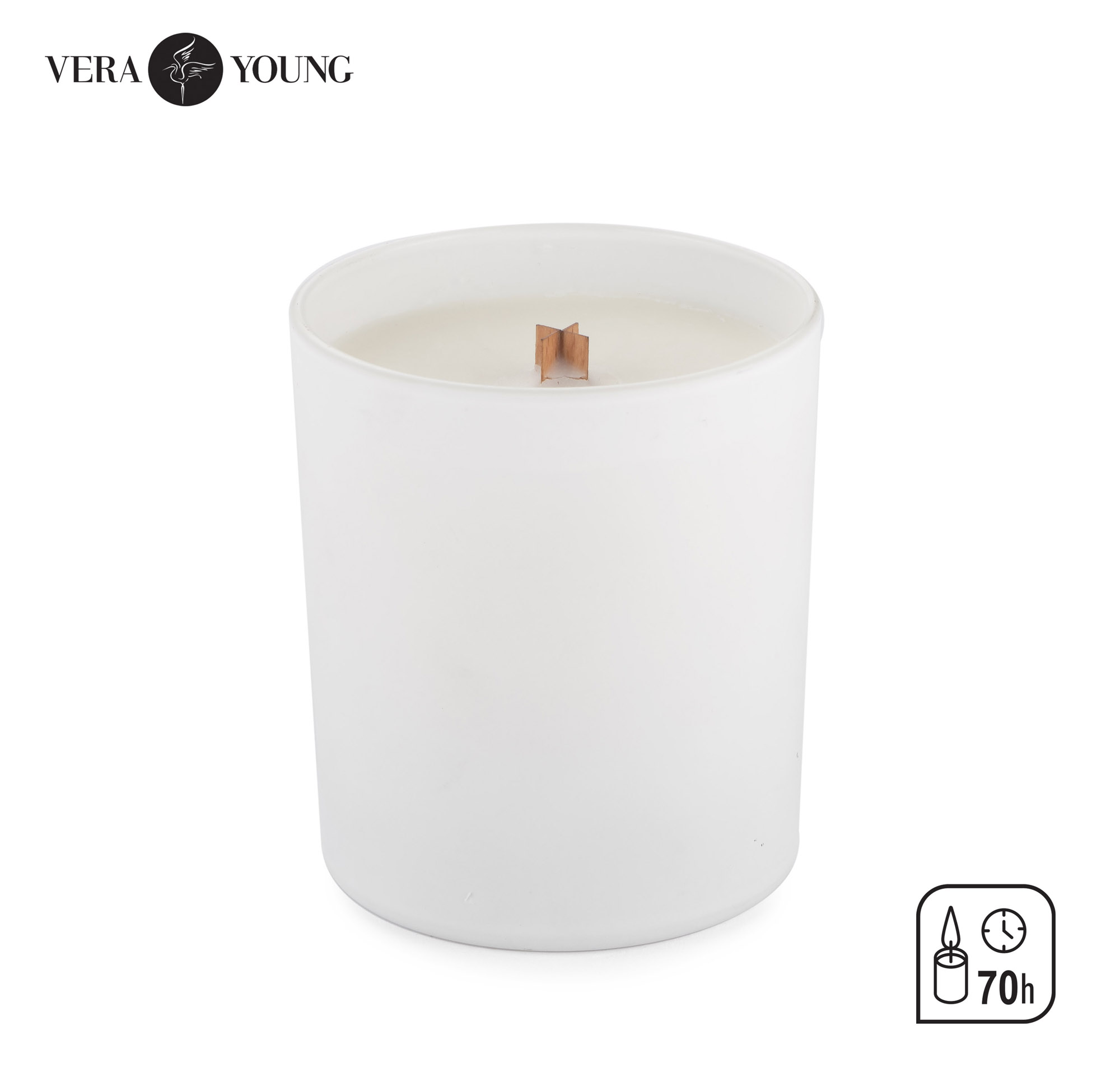 Świeca sojowa 220g – Library – VERA YOUNG