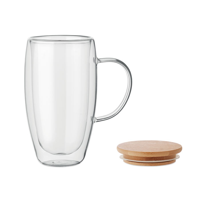 Szklany podwójnych  450 ml