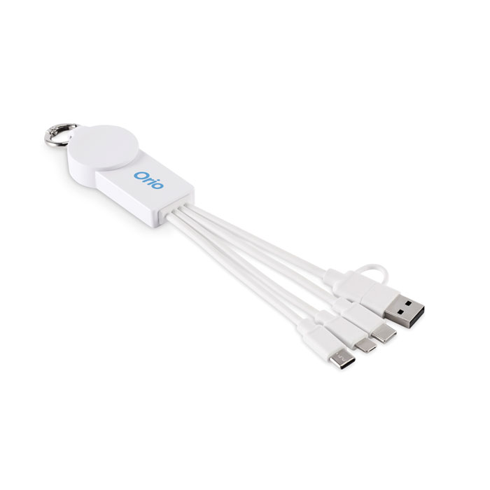 Kabel do ładowania 2 w 1 typ C