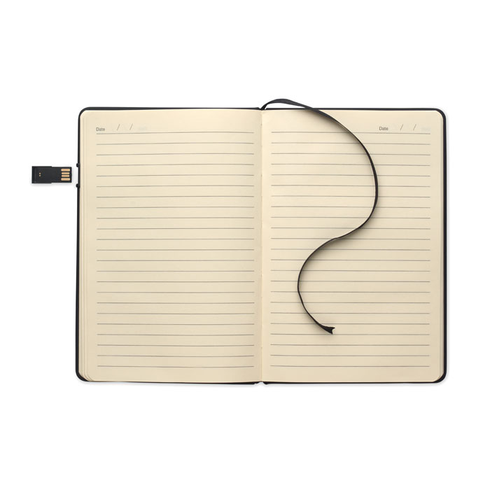 Notebook A5 z portem USB